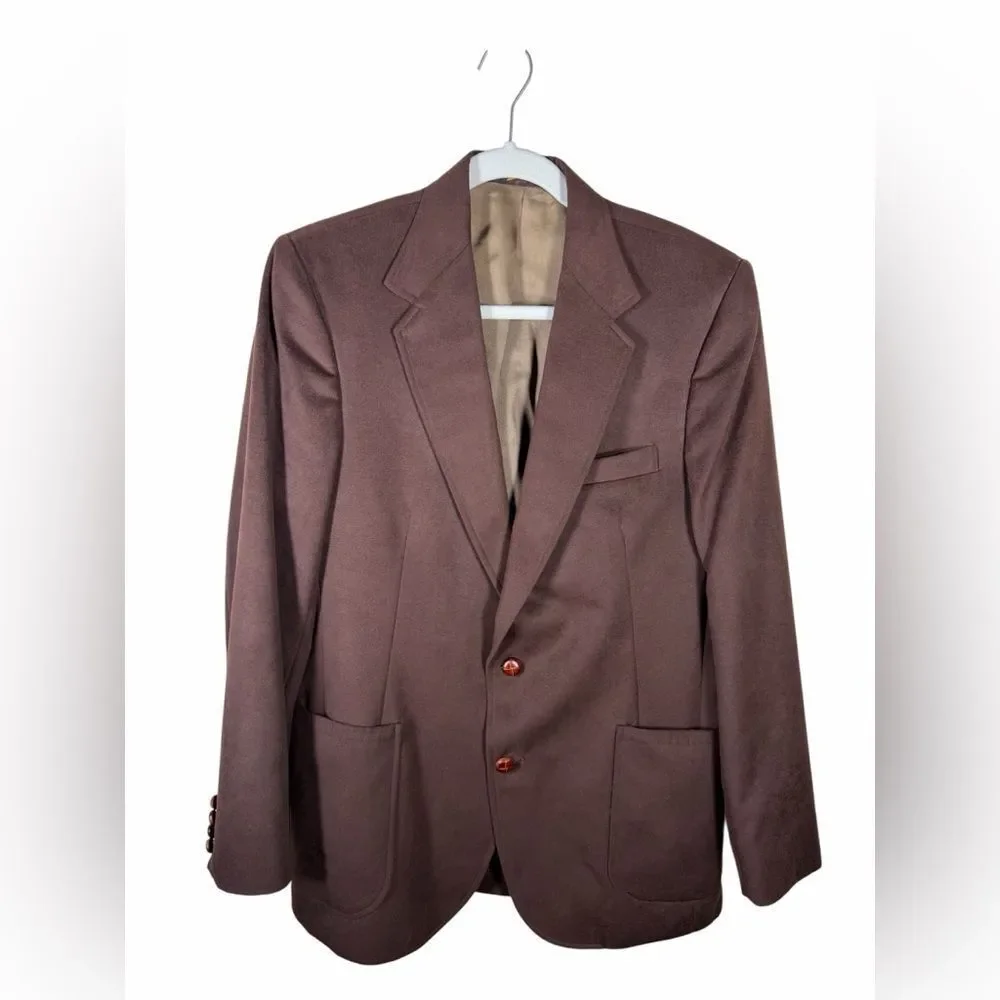 Haggar Classic Brown Sport Coat